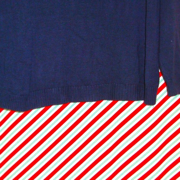 Syllables Men’s Patchwork Checkered Knit Sweater - Picture 4 of 6